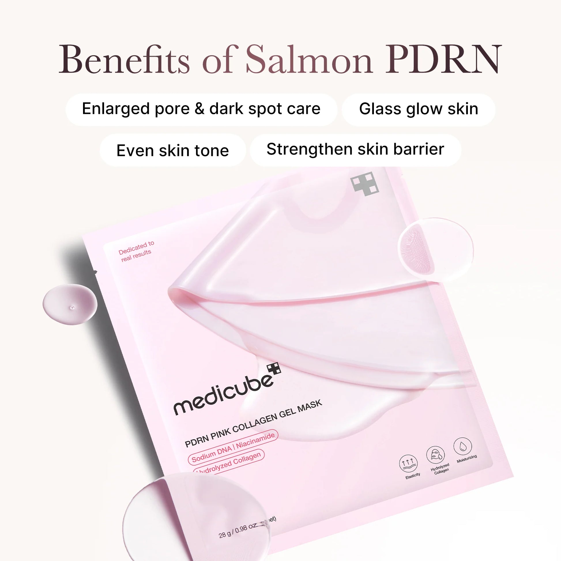 Salmon PDRN Pink Collagen Jelly Gel Mask